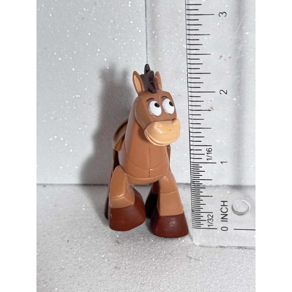 Disney Pixar Toy Story Bullseye Horse Mini Figure Brown Collectible 0196OB